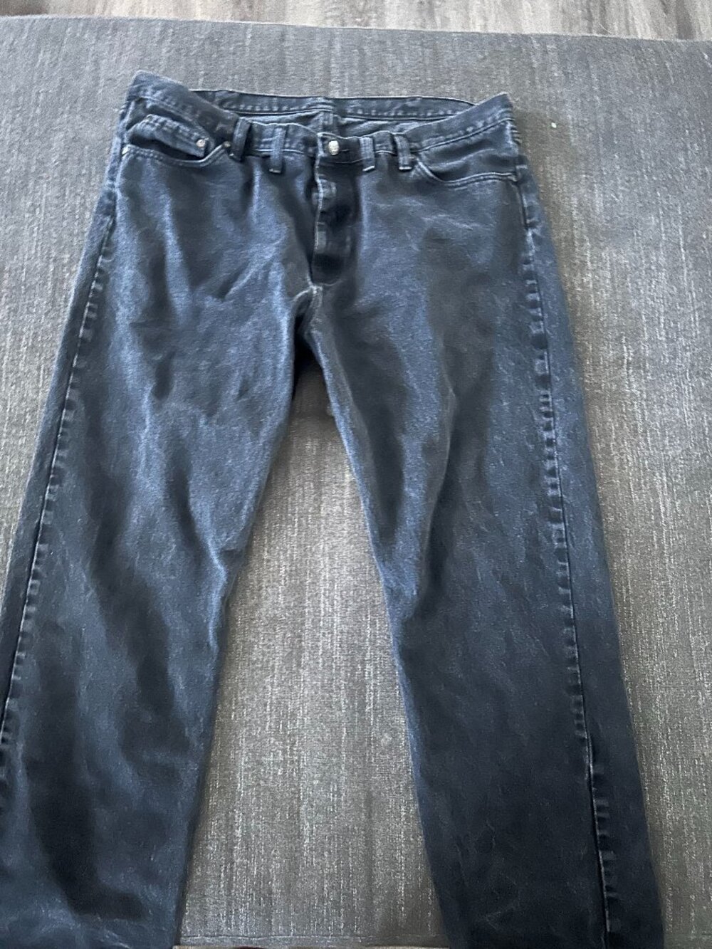 Wrangler Relaxed Fit Black Jeans
